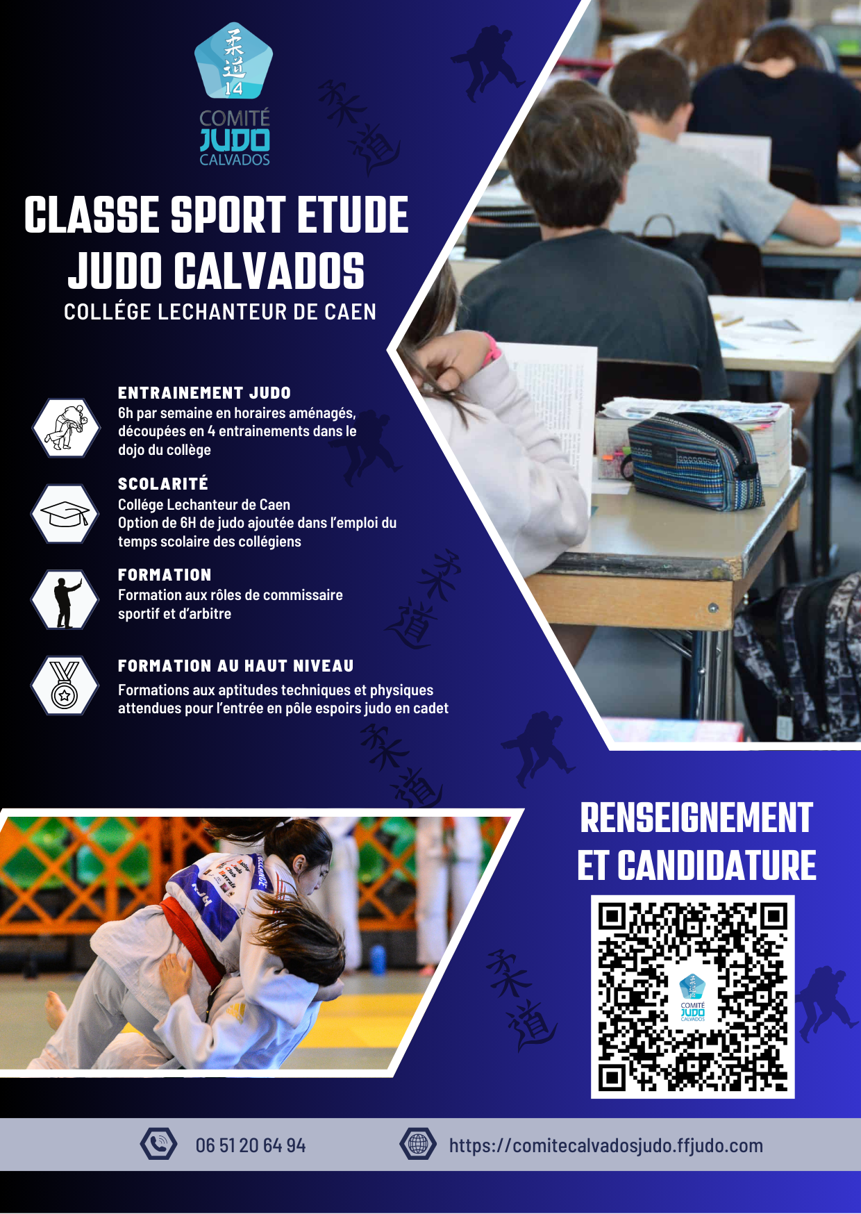 Image de la page 'Dossier candidature sport étude calvados'